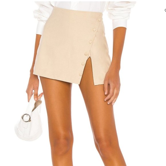 L'Academie Pants - L'Academie The Jean Skort from Revolve